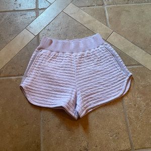 Everlane Quilted Lilac Shorts